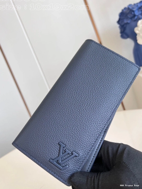 AAA Replica Ru BRAZZA VUITTON LOUIS WALLET-10*19*2cm 0818